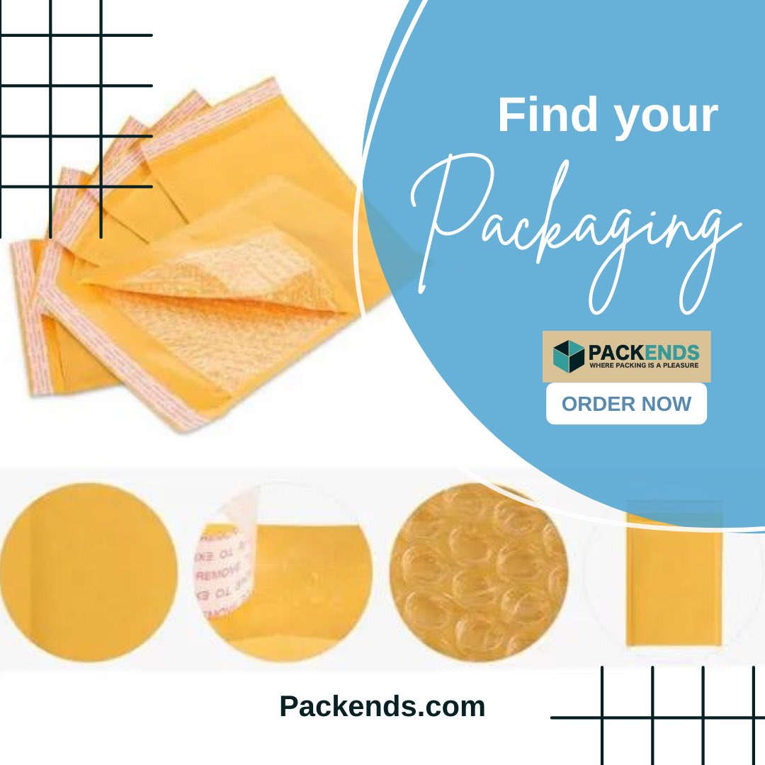 packends's tweet photo. Finding the packaging that fits right and are low on costs. That combination is hard to find. @packends you can find both. Check out here - https://t.co/EM7cJVMX4l

#packends #packaging #ecommercepackaging #kraftbubblemailers #mailers #bubblemailers #kraftmailers https://t.co/BHKuSACPLV