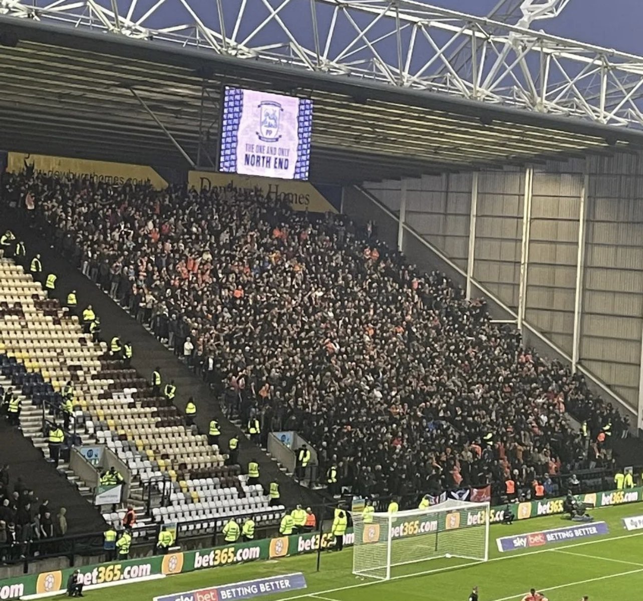 The Away Fans on Twitter "Blackpool fans at Preston tonight. 