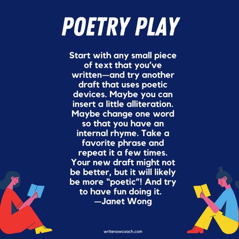 janetwongauthor's tweet image. Rochelle Melander is a writer, writing coach, and powerful ally of poetry. Please share this blog post with friends and colleagues who are looking to celebrate National Poetry Month! #poetryforall writenowcoach.com/writerswork-po…