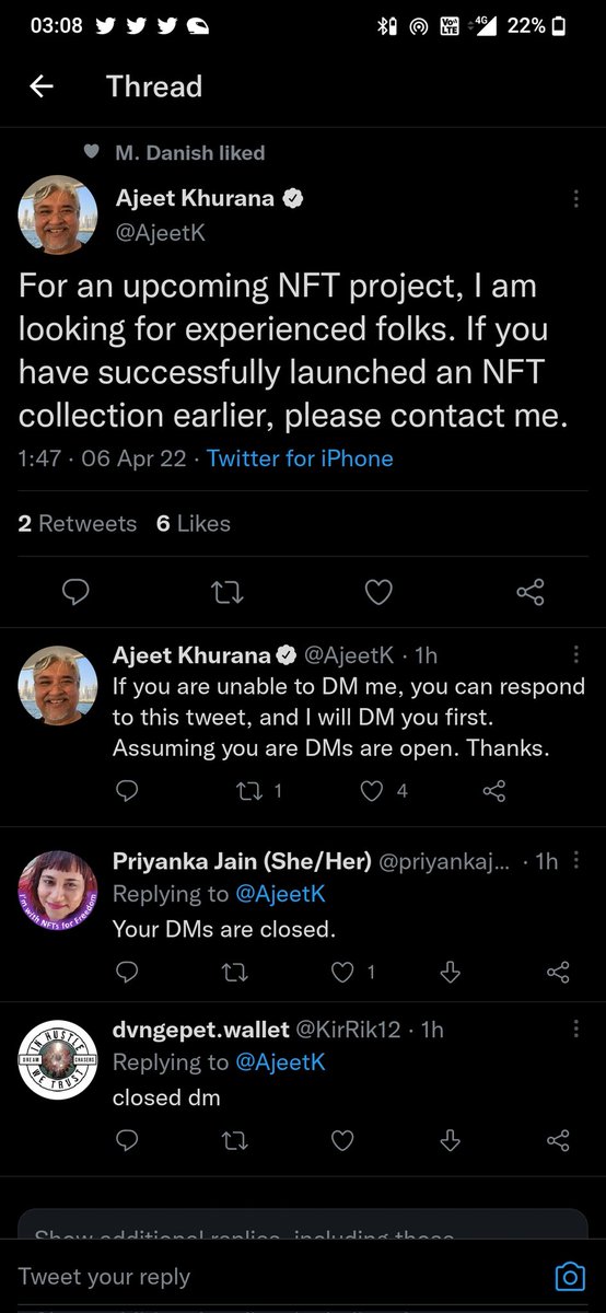 Hmmm..! 🙃🙃

Yepp i see something something forming.!

@ThatNaimish <a href="/AjeetK/">Ajeet.web3</a> <a href="/NG_exhales/">#🆖 (Nitin)</a>