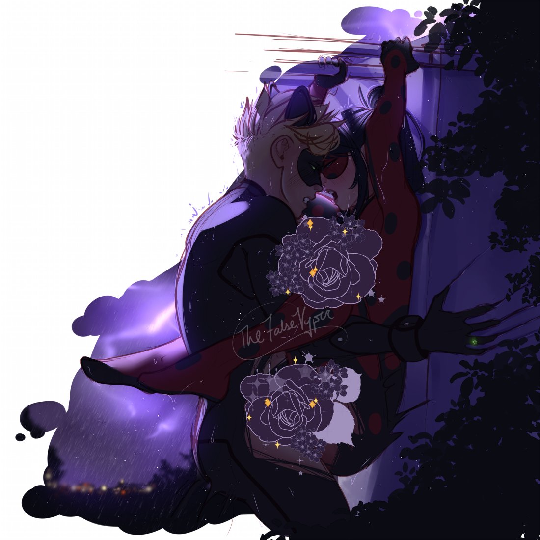 Caught in the storm ⛈️