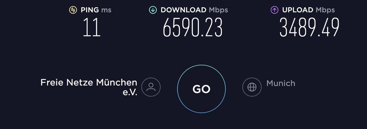 FreifunkMUC's tweet photo. #Freifunk #UseMoreBandwidth https://t.co/7e3kRGQoVG