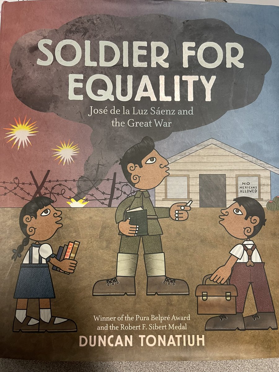 AdiaReyna's tweet photo. This book truly pulled on my heart. I was able to connect to this story with my grandfather’s experience in the Korean War. @UHCLLiteracy  #LLLS6335 https://t.co/mjCgzrBBKm