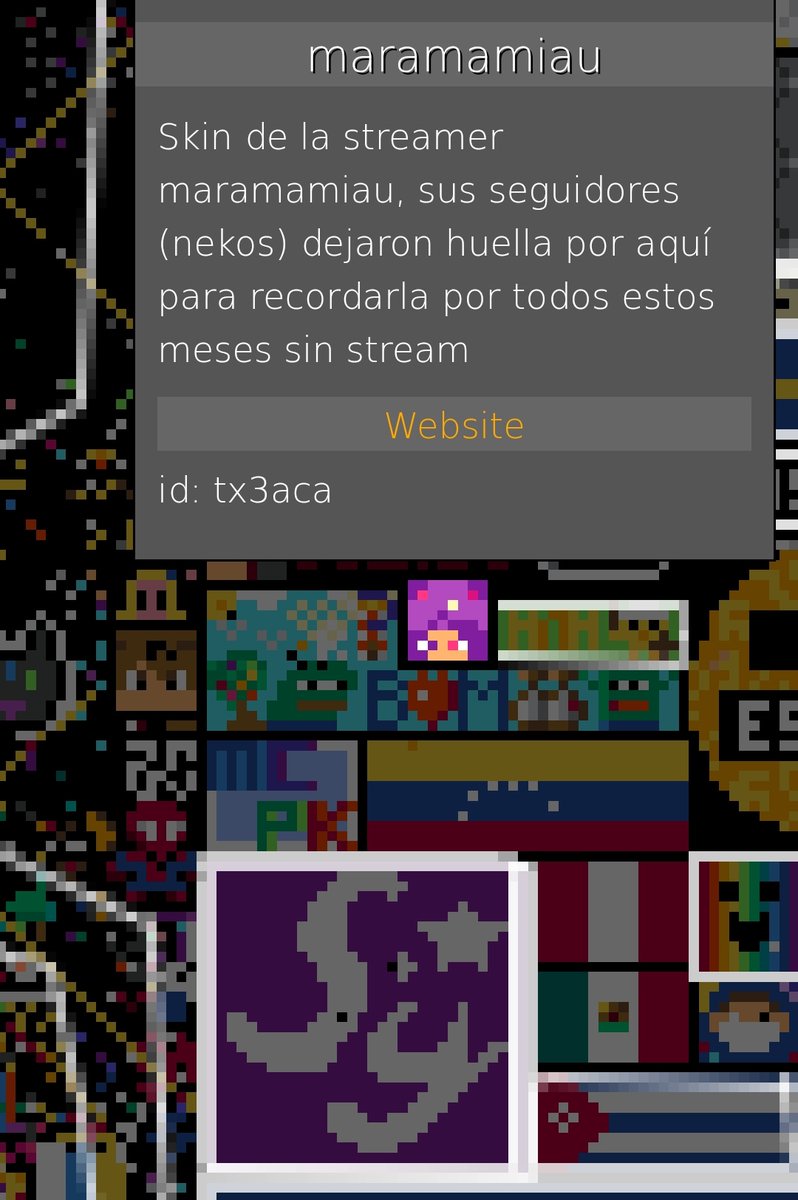 mafiadelosnekos's tweet photo. ✨ || ¡Mara está en la descripción del atlas del place de reddit!
Aquí tenéis el link para verlo😊
https://t.co/LAZnbB95Qd https://t.co/LEhct1dCwC