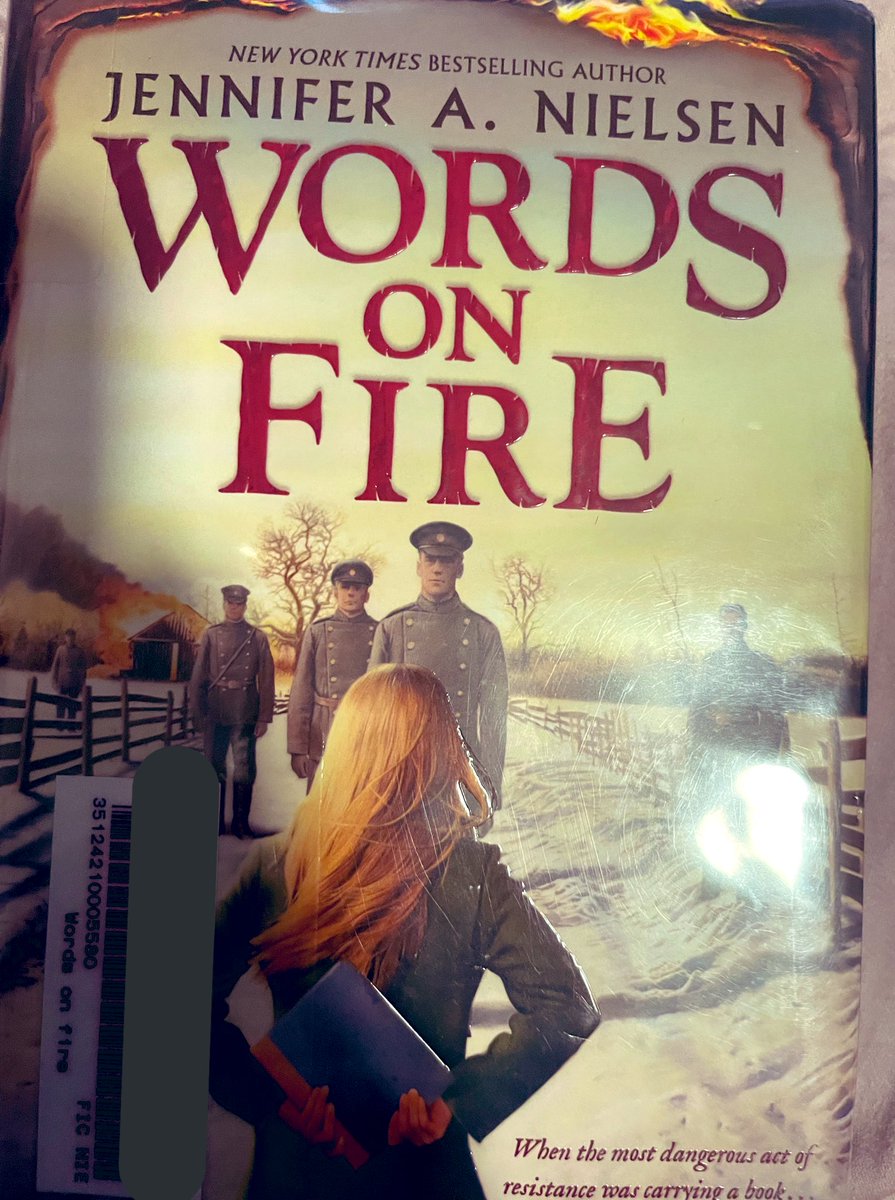 AdiaReyna's tweet photo. A book about courage, perseverance, and freedom! My students suggested this book to me and it’s truly a page turner! @UHCLLiteracy #LLLS6336 https://t.co/2NQ4TH59Nn