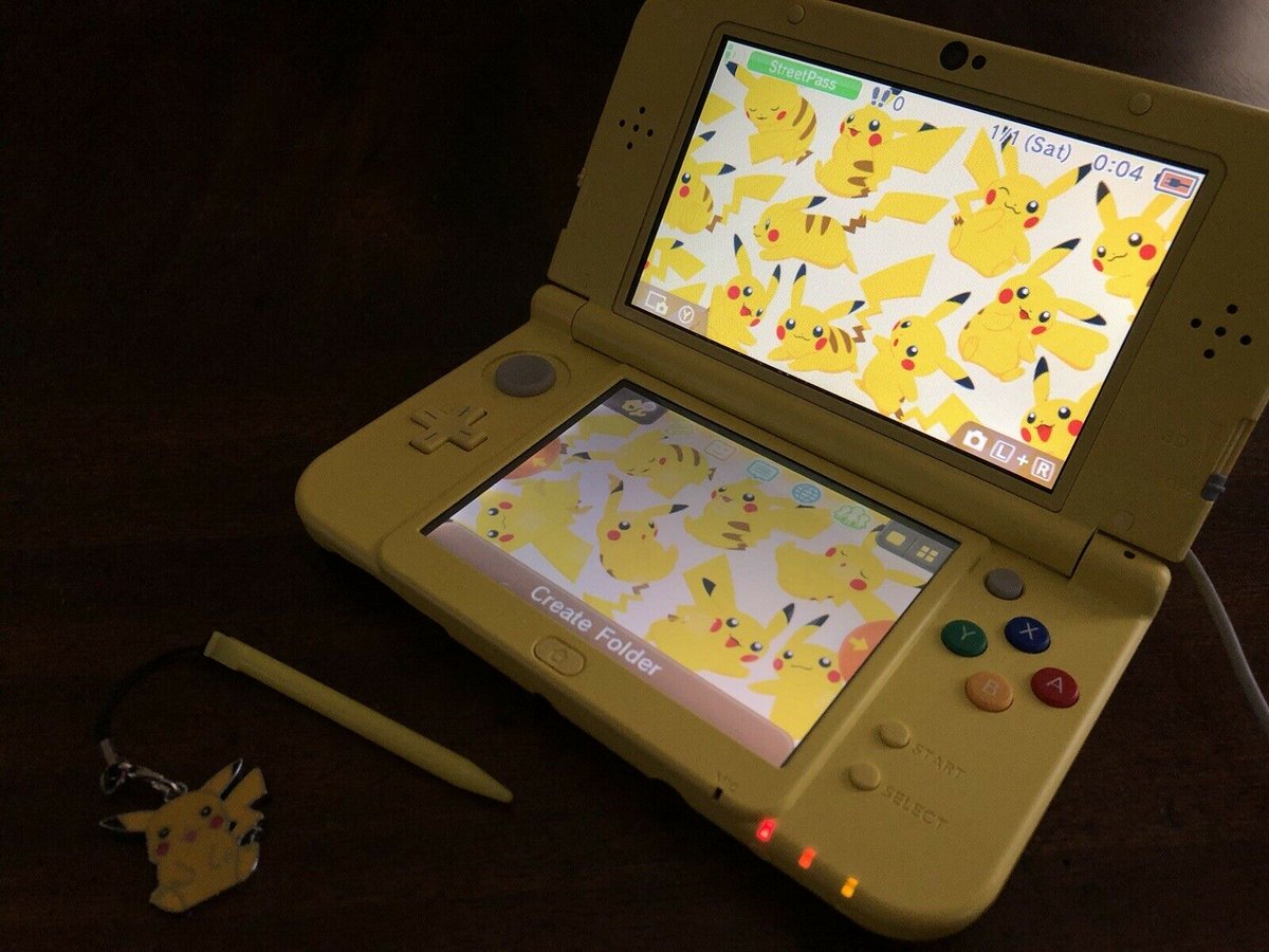 illun_a's tweet photo. Last 15 minutes before this auction ends.  Thank you all for your consideration.  May the best win! #eBay #Nintendo #Pikachu

https://t.co/9gAQIHVc54 https://t.co/dd9DfDG3y4