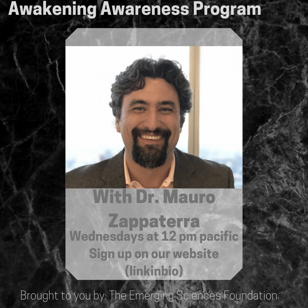 Join us tomorrow, live and free on Zoom! Simple yet profound practices. ⁠
#selflovehealing #consciousmen #consciouslove⁠
#becomethebestyou⁠
#wellnessresources #rootedinscience 
go to our website to sign up. emergingsciences.org