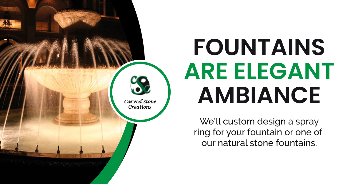 CarvedStone's tweet photo. We’ll custom design a spray ring for your fountain or one of our natural stone fountains. 
#sprayingfountain, #ringfountain, #fountain
https://t.co/I8wYCD0akx https://t.co/Jj7EY2BN4Q
