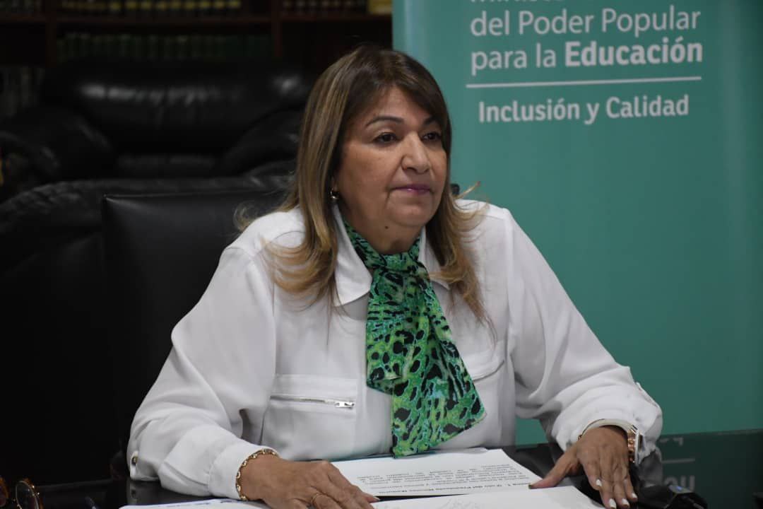 Min. <a href="/_LaAvanzadora/">Yelitze Santaella</a> durante en el IX Foro Regional de Alimentación Escolar para América Latina y el Caribe 2022, "A pesar de las medidas coercitivas unilaterales se sigue expandiendo la atención alimentaria al sector educativo". <a href="/NicolasMaduro/">Nicolás Maduro</a>