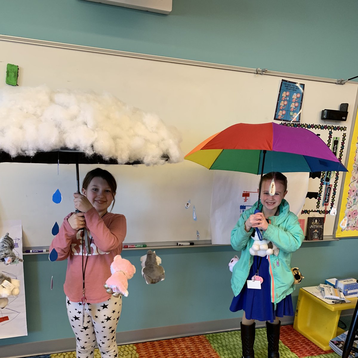 LudlowPublicSch's tweet photo. Recently HBES 3rd grade students hosted an idiom parade to celebrate all they had learned about idioms by dressing up as the literal meaning of their favorite idiom! #idiomparade #rainingcatsanddogs #3rdgradefun π https://t.co/0gM7ZAxNJS