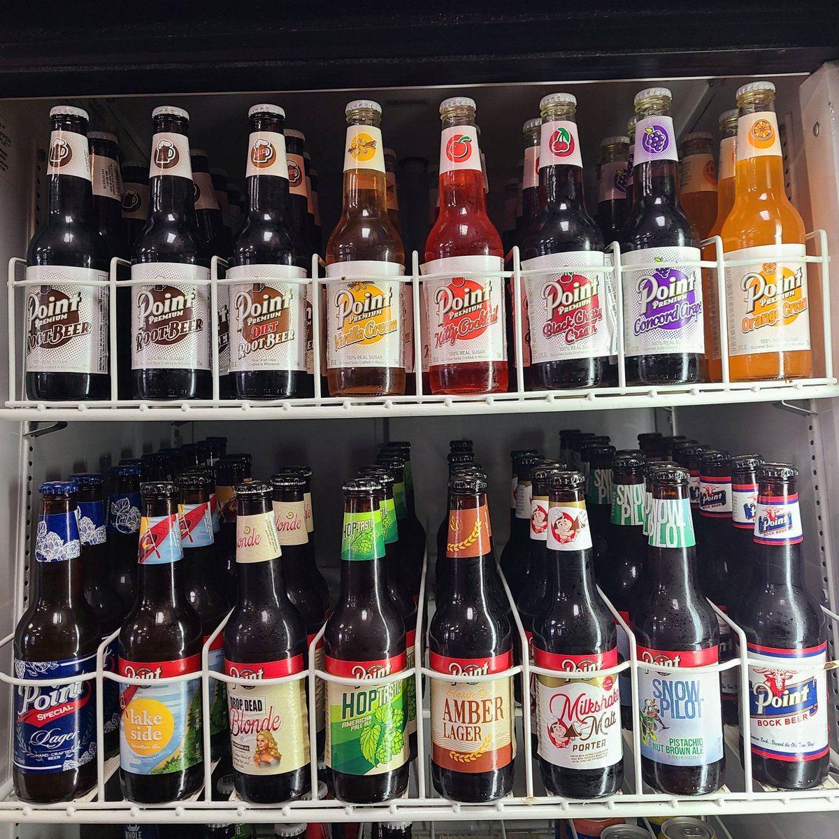 pointbrewery's tweet photo. Ready for Trivia? Make sure your fridge is stocked up on all your favorite Point products. #pointsoda #pointbeer https://t.co/uiwTTeZMj0