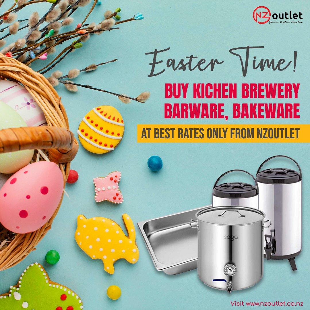 nz_outlet's tweet image. Searching for baking supplies or kitchen tools to upgrade your home cooking experience? Shop the latest kitchen equipment, buffetware and barware with exclusive deals. We've got the best offers.

Visit : zcu.io/ofW4 

#kitchenappliances #bakewares #barwarecollection
