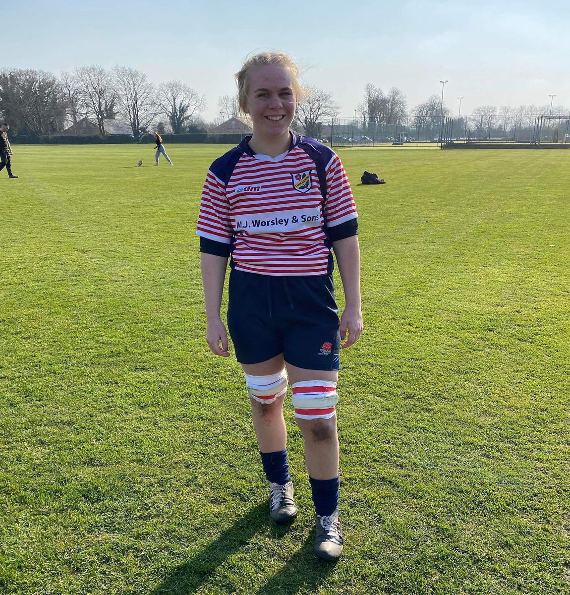 EcclesRugbyJrs's tweet photo. BIG UP to @EcclesLadies Lucy making the U18s @lancashirerugby team &amp; bossin it!

Only starting to play in lockdown, ‘Pebbles’ quickly learnt her trade &amp; became one of our youngest senior squad. What an awesome role model to girls her age, balancing study with sporting dedication! https://t.co/kktjSKh2vj