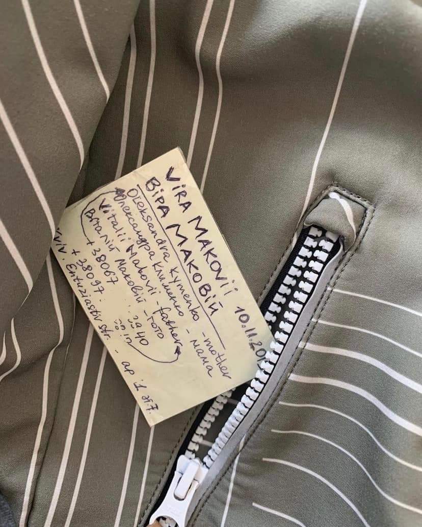 This is Vira Makovii.

Her mother wrote her name and contacts of relatives on her back, in case the Russian Army will kill Vira's family but Vira would survive.

This is Ukraine, today. It is the 21st century. Russia still has veto power in UNSC. Europe still buys Russian gas.