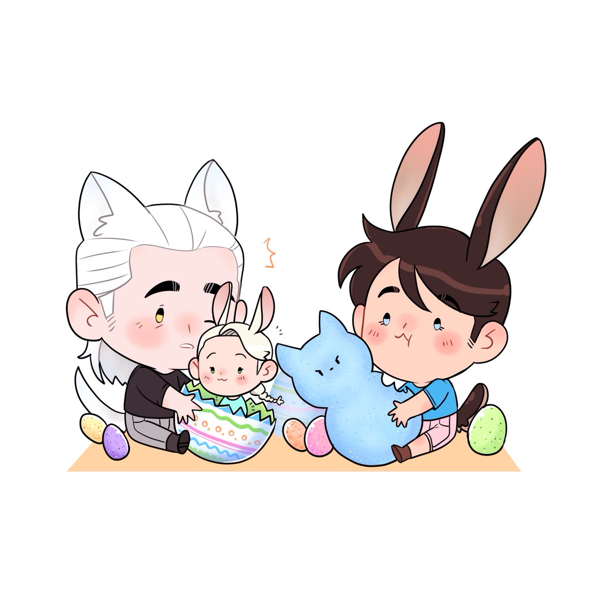 Sinahc1's tweet photo. 🐰🥚 https://t.co/wwwUg0gzH1