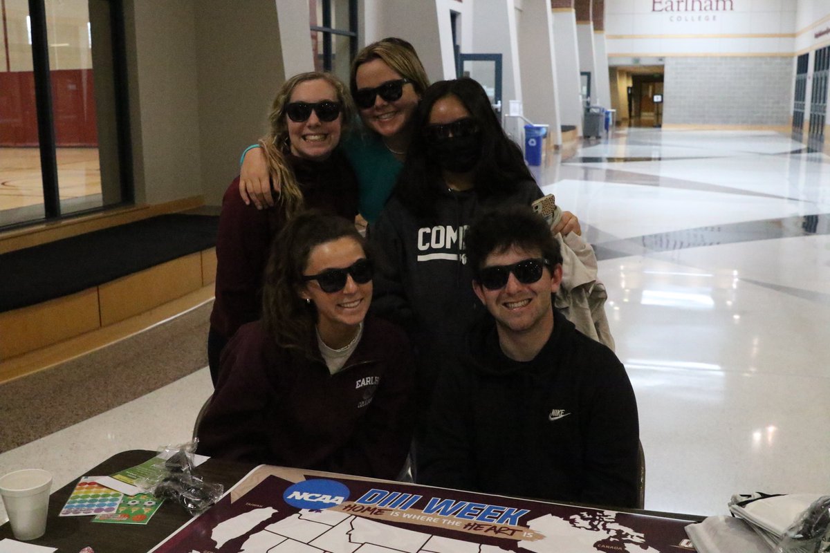 EarlhamQuakers's tweet photo. #D3Week continues! Today the Earlham SAAC asked student athletes to place a sticker on the map to show where they came from.

#FFIL #TheHeartOfD3 #NCAAD3 https://t.co/gAVRdxHSJv