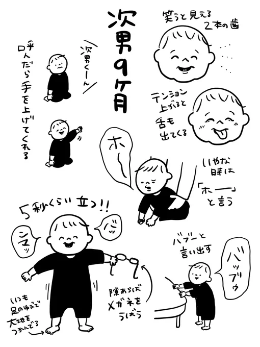 最近の次男

#むぴーの絵日記 