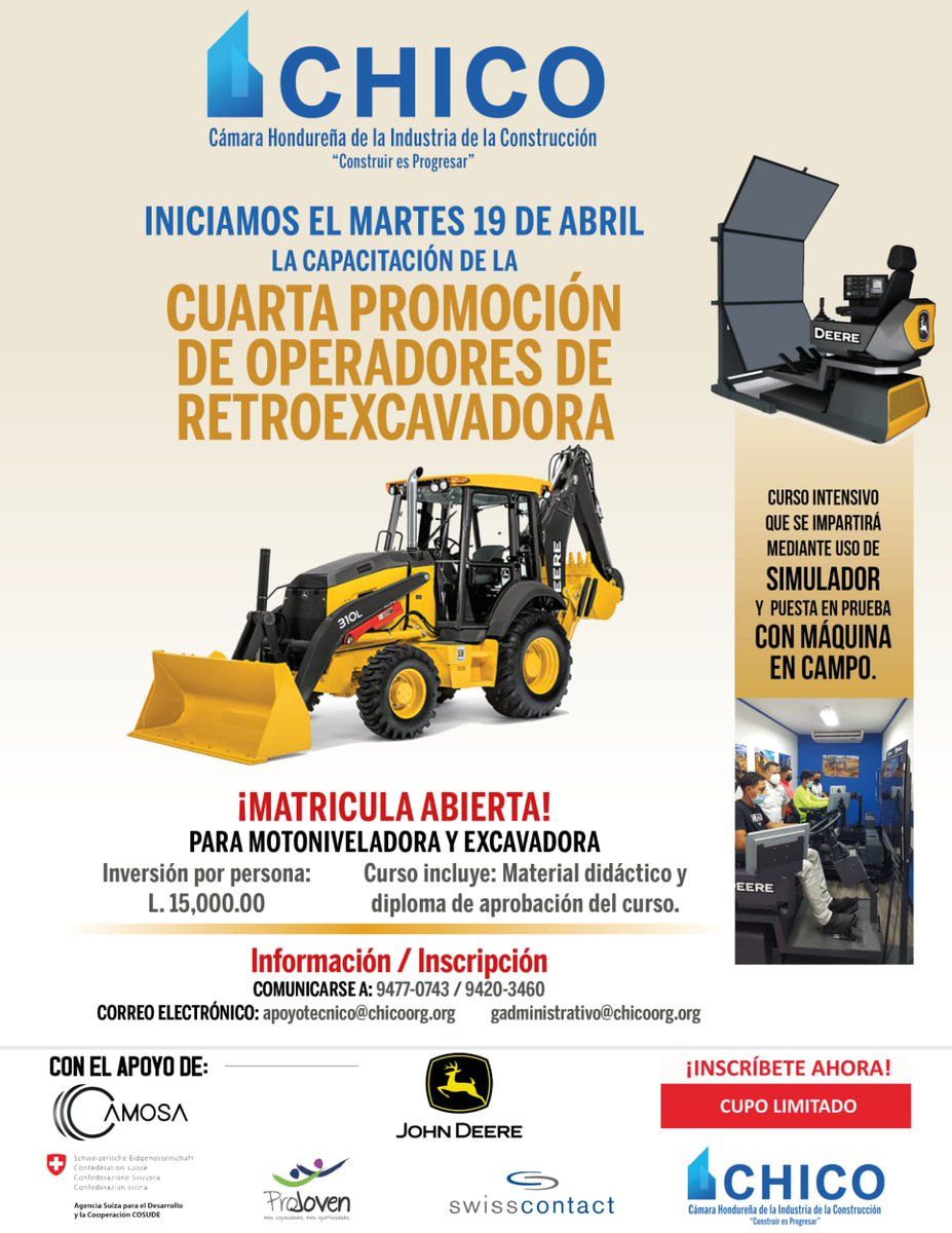 csbbran's tweet photo. Últimos cupos disponibles https://t.co/CflPy1OW5O