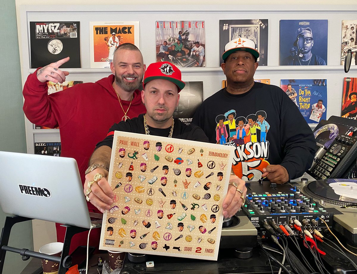 Shout out to the Legend Preemo!!! 
<a href="/REALDJPREMIER/">DJ Premier</a> 🐐

Paul Wall &amp; Termanology “Start 2 Finish” Album Drops This Friday!!!

<a href="/paulwallbaby/">Paul Wall - The Great Wall</a> 
<a href="/gooddadgang/">GoodDadGang</a> 
<a href="/gangstarr/">Gang Starr ‘One of the Best Yet’ Out Now</a>