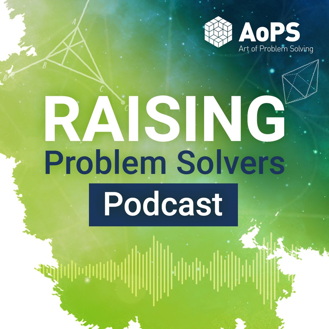 Introducing Raising Problem Solvers, a new podcast for parents looking to design the best possible education plan for their K-12 students.

Today, Richard Rusczyk, CEO <a href="/AoPSNews/">AoPS (Art of Problem Solving)</a> talks about how the academic gap in our classrooms have turned into a chasm. bit.ly/3udJYI0