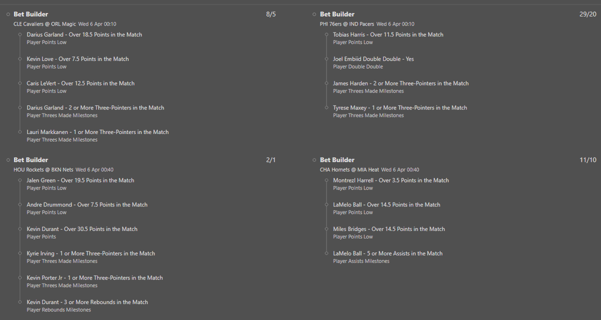 JEBetTips's tweet photo. Basketball Acca 1🏀

39/1🔥 https://t.co/a9LtXTtNOx