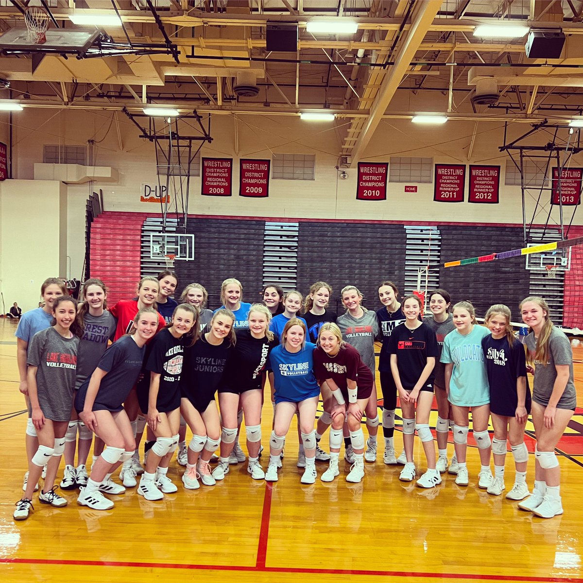 LHVBwildcats's tweet photo. Champions are made in the off-season. Open gym on Tuesdays 4:30-5:30. Proud of this crew today! #comework #tradition #culture #family #LHVB https://t.co/0RN9j4dgTr