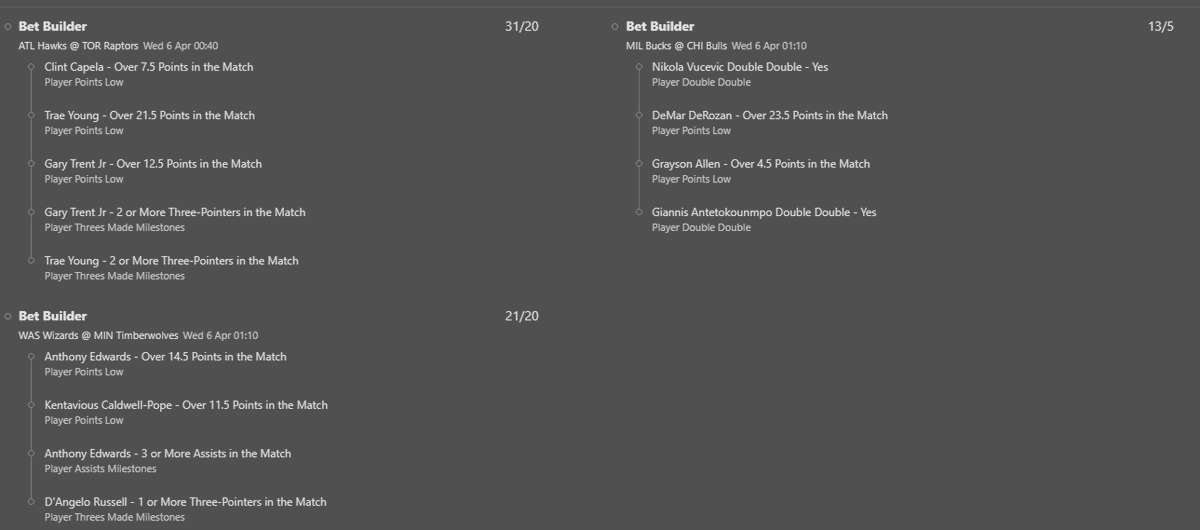 JEBetTips's tweet photo. Basketball Acca 2🏀

18/1🔥 https://t.co/Q4AKDAHvjy