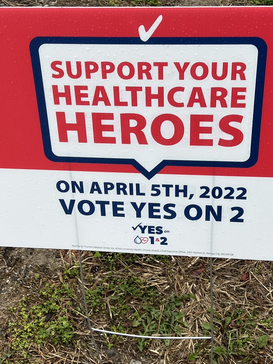 Robinson4kc's tweet photo. It’s still time to vote! Polls are open until 7pm. Support health care for all and major sewer infrastructure. Today is Public Health pioneer, Booker T. Washington’s Birthday #makehimproud https://t.co/AfnKNtKfpJ
