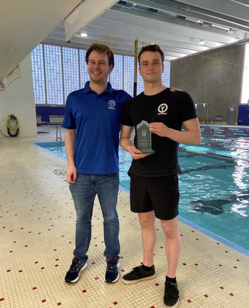 TritonsSwim's tweet photo. Congratulations to Bo Stokesbury-Price for being named Swim NS 2020-2021 Male Swimmer of the Year! A big thank you to Coach Hayden who has been instrumental in his recent success while swimming with the Tritons. https://t.co/Tyc3gqrZbt