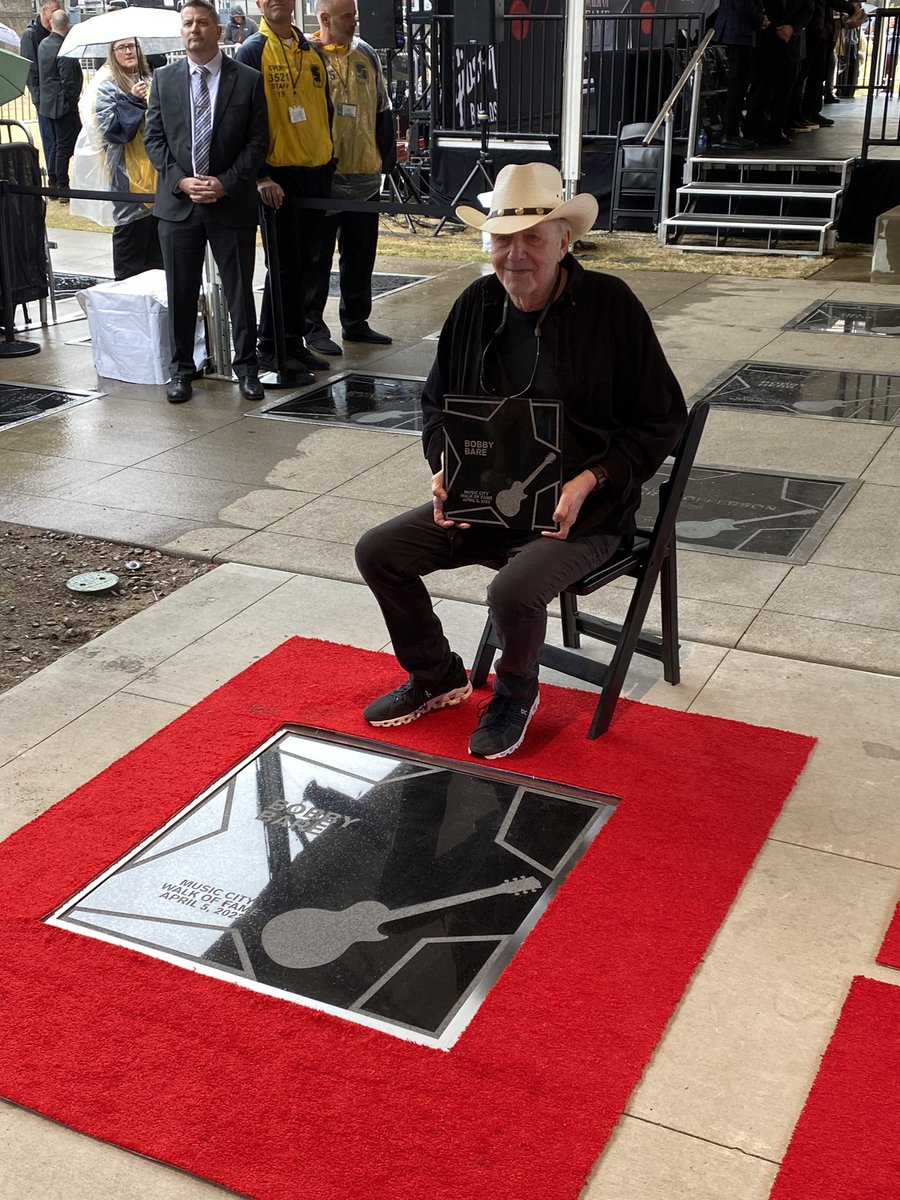 opry's tweet photo. Sending a big congratulations to Opry members @mrBobbyBare, @RealConnieSmith and @DierksBentley for being inducted into the #MusicCityWalkofFame today! https://t.co/KXo6qj5RCL