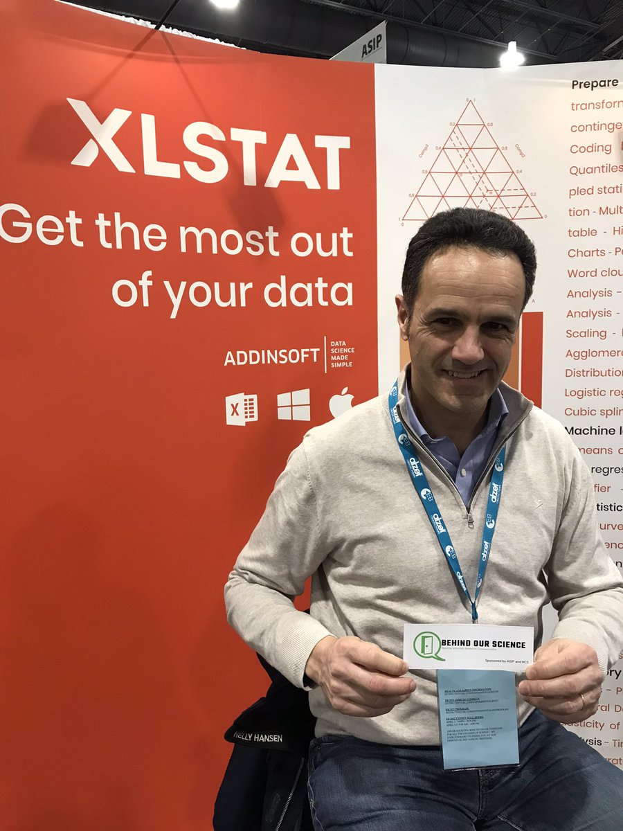 behindourscienc's tweet photo. Thank you XLSTAT for checking out @behindourscienc podcast at @expbio @ASIPath @histochemnews #expbio #eb2022 #asip2022 https://t.co/os9NwBuhTr