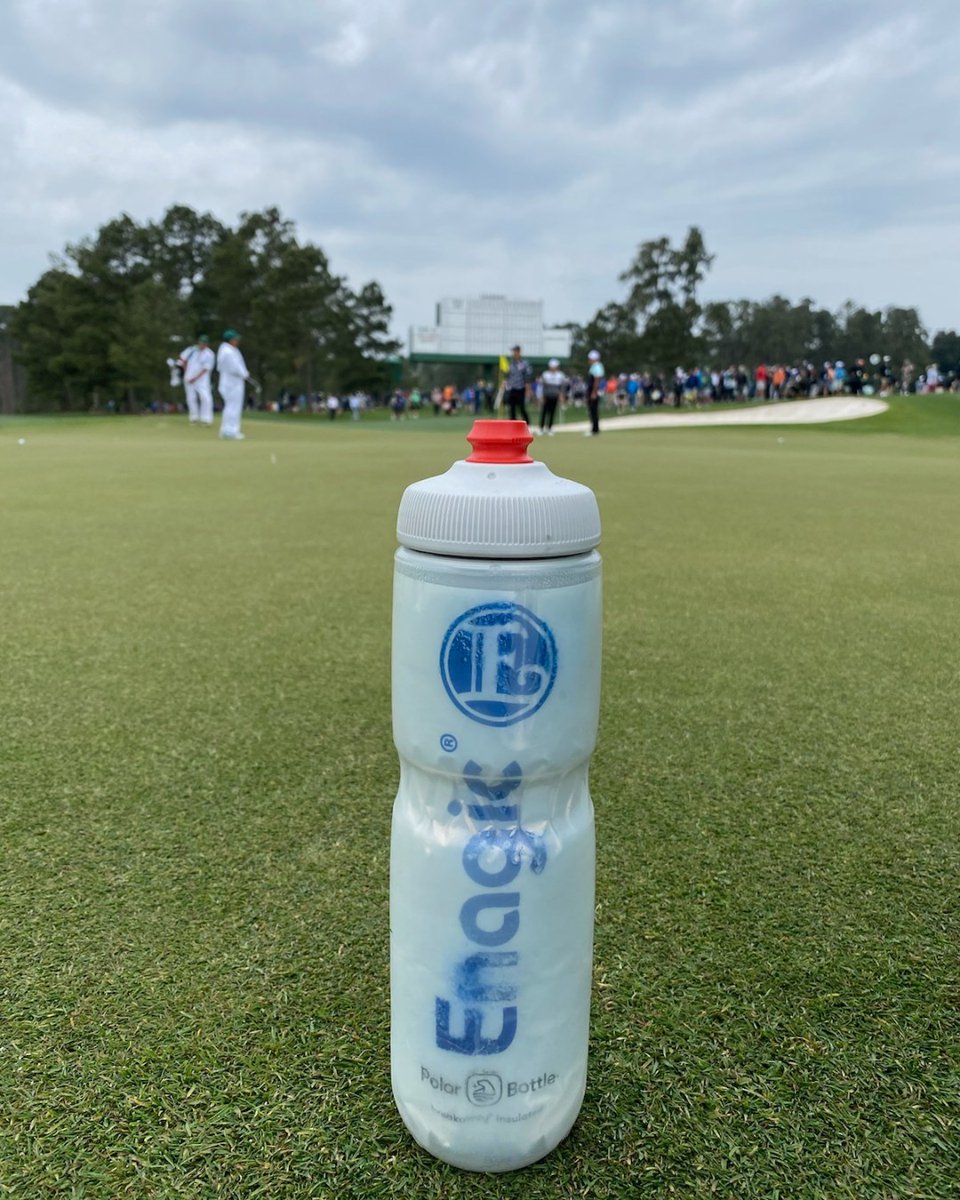 Enagic's tweet photo. Enagic-sponsored Caddie Kenny Harms is in Augusta, Georgia this week with PGA Player Kevin Na for the 2022 Masters Tournament! Watch Kenny and Kevin on ESPN and CBS.

#TeamEnagic #KangenWater #CaddieNetwork https://t.co/FoDFApRA7F