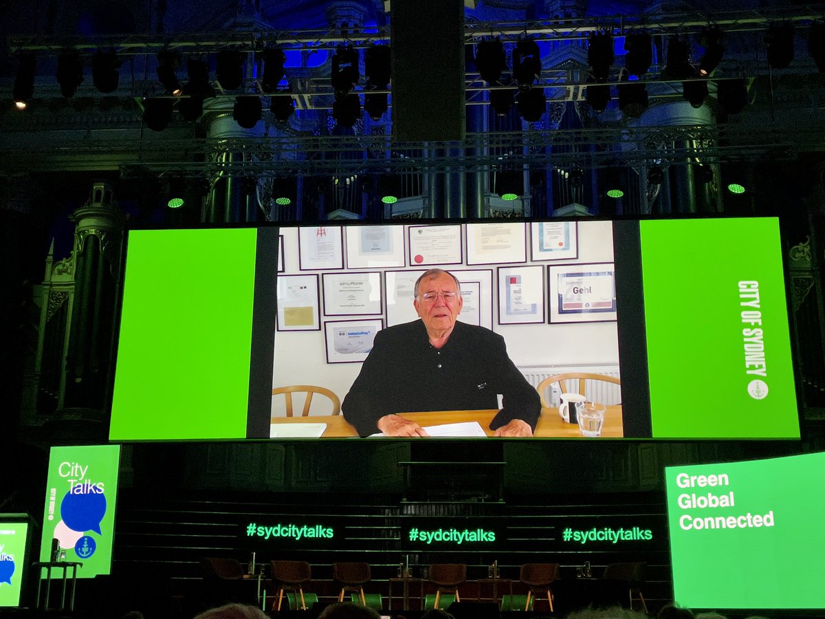 #sydcitytalks There you have it, now I AM excited about <a href="/cityofsydney/">City of Sydney</a> vision for Sydney 2050.
Town Hall last night with <a href="/CloverMoore/">Clover Moore AO</a> <a href="/SadiqKhan/">Sadiq Khan</a> <a href="/citiesforpeople/">Gehl</a>
