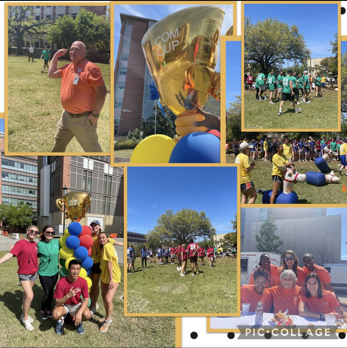 COM CUP 2022! Intentionally creating moments of resiliency is the way we promote medical student wellness in the College of Medicine of MUSC!