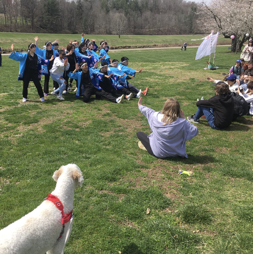 OPIEOhio's tweet photo. The Chancellor Engaging in Intercultural Communication!  Poodles Rock!  Together We Can, Together We Will!!! #OHIOIWEEK22 #TheChancellor https://t.co/MH1d2Jw3xc