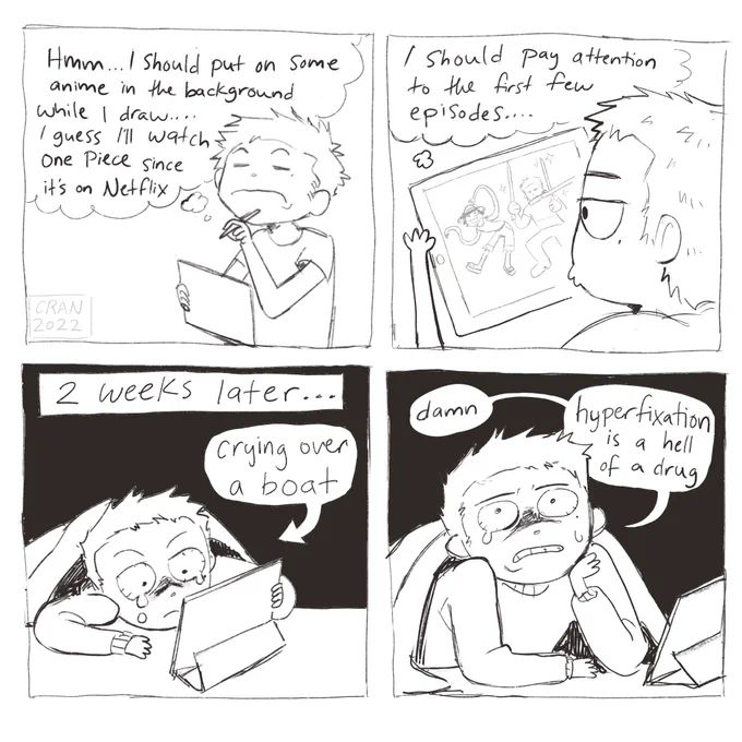this one piece hyperfixation snuck up on me . i was too sucked in by the time things got angsty and now im trapped here 