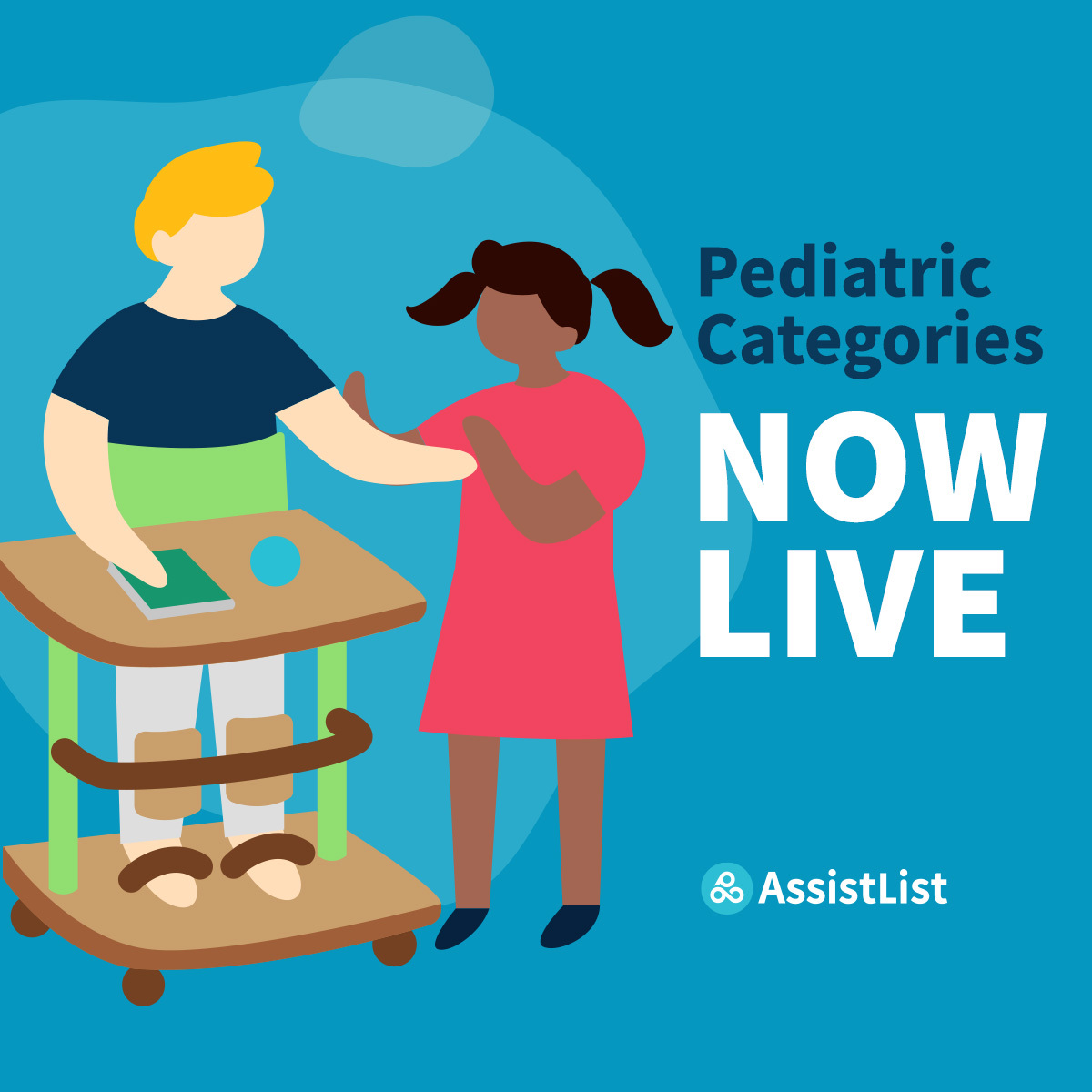 assistlistca's tweet photo. We’ve got a BIG announcement for our little friends! #AssistList’s pediatric categories are LIVE NOW! Sell, donate, buy or obtain second-hand #HomeHealthEquipment for the children in your life. Our site now supports listings for pediatric equipments.  https://t.co/ejYQ5RD5Nq https://t.co/ws098H7vWI