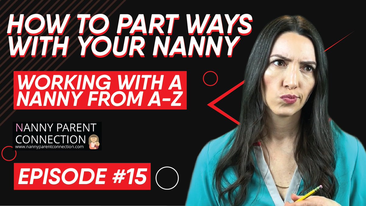 nanny_parent's tweet photo. There may come a time where you have to part ways with your #nanny. Many nannies and parents experience feelings of anger, frustration, and disappointment during the process. Check out my new video for my eight tips on how to handle this! https://t.co/IiKl9ho7Tf #nannytips https://t.co/LNs4I9sEMt