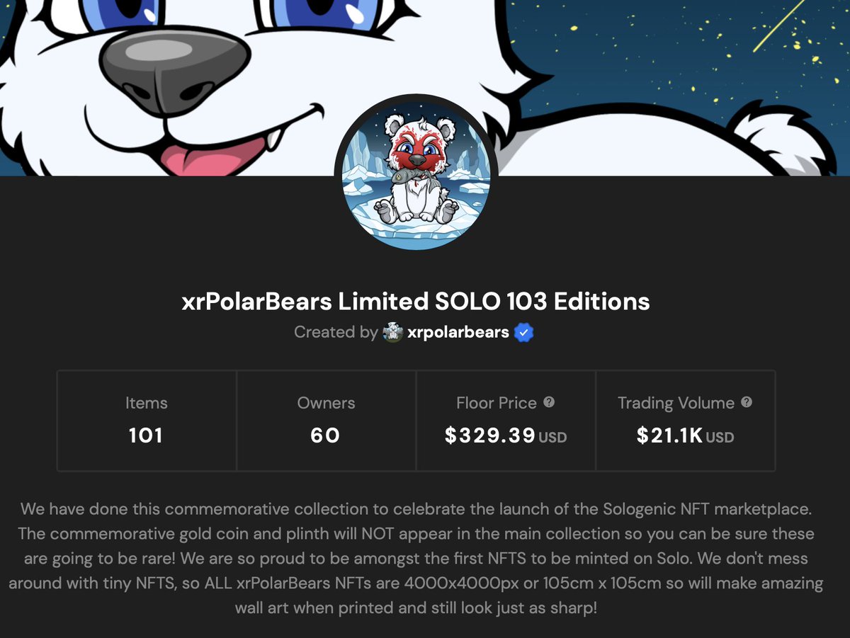 🚨xrPolarBears P2E GAME RELEASED🚨
To celebrate the android version of our P2E game finally being released lets do a BIG #NFTGiveway 
GAME: shorturl.at/bBGJQ

1 $POLAR 5 winners 
To enter👇
Tag 5 friends✅
Follow✅
retweet✅
72 hours,GO!
#NFTartist #nftart #XRPCommunity