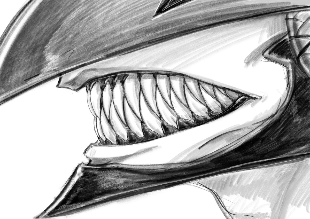 RozzieBot's tweet photo. also sketch of Harley’s teeth https://t.co/cCBZqHGzte