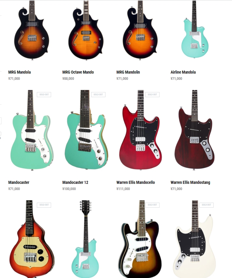 toky様用　【美品】エレキ　マンドリン KM-670 : Kentucky マンドリン