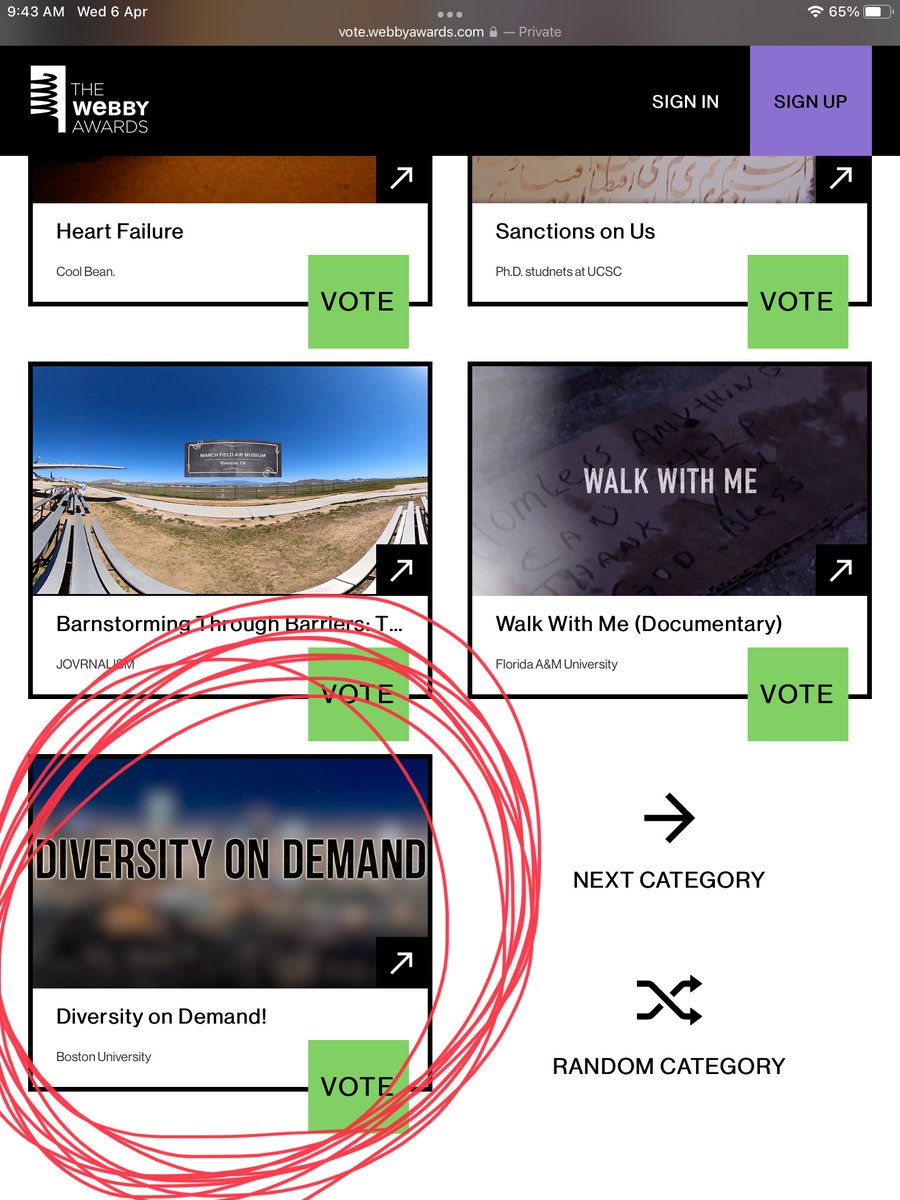 Sarahiswunderf1's tweet photo. One of my favourite humans made this fantastic project, and also happens to be one of the brains behind my short film Best Smile in the World. Please go here and vote for Rohan’s Diversity on Demand 💪 🎥 ♥️ https://t.co/Z83monVxAd