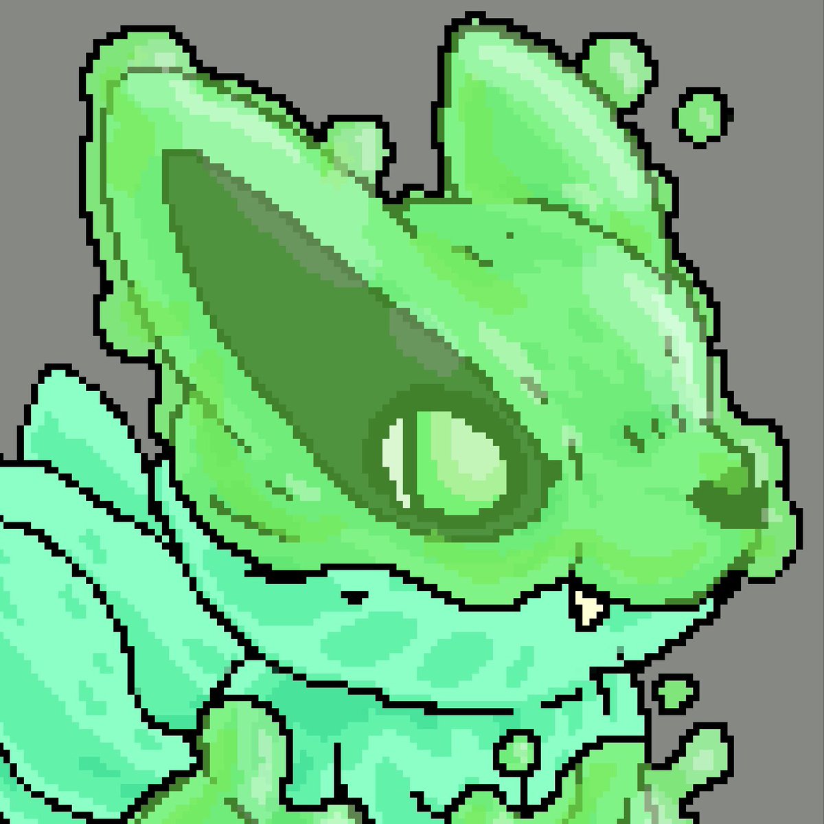Slime baby fox🐍