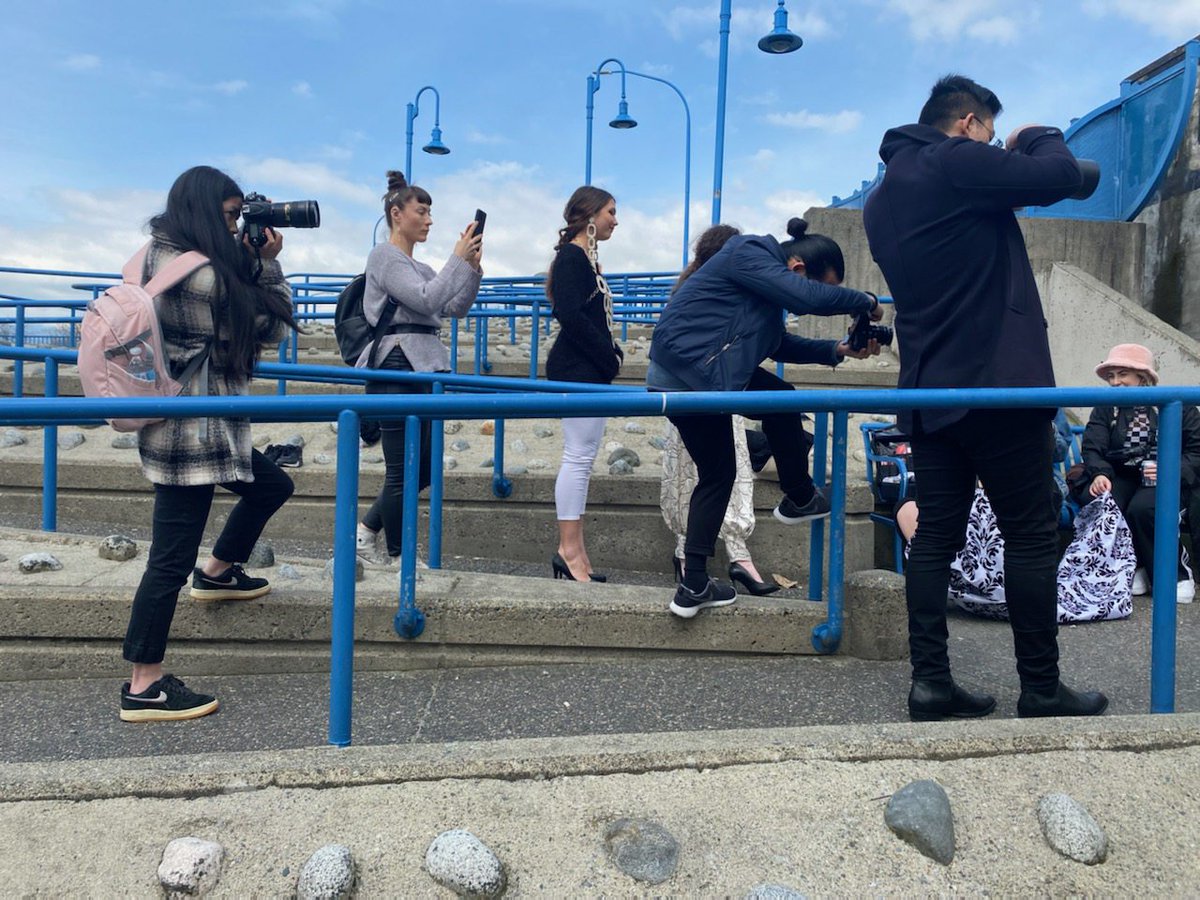 EWMASTORE's tweet photo. Here's a #BTSshot from last week's #collaborative #photoshoot of some of @ewmastore's upcoming F/W22 looks for @vanfashionweek. We had the privilege of teaming-up with @joannakellerbeautique & @DeejaiRiangkrul to create this epic local photoshoot. #VFW #localart https://t.co/ir8RAWGvIM