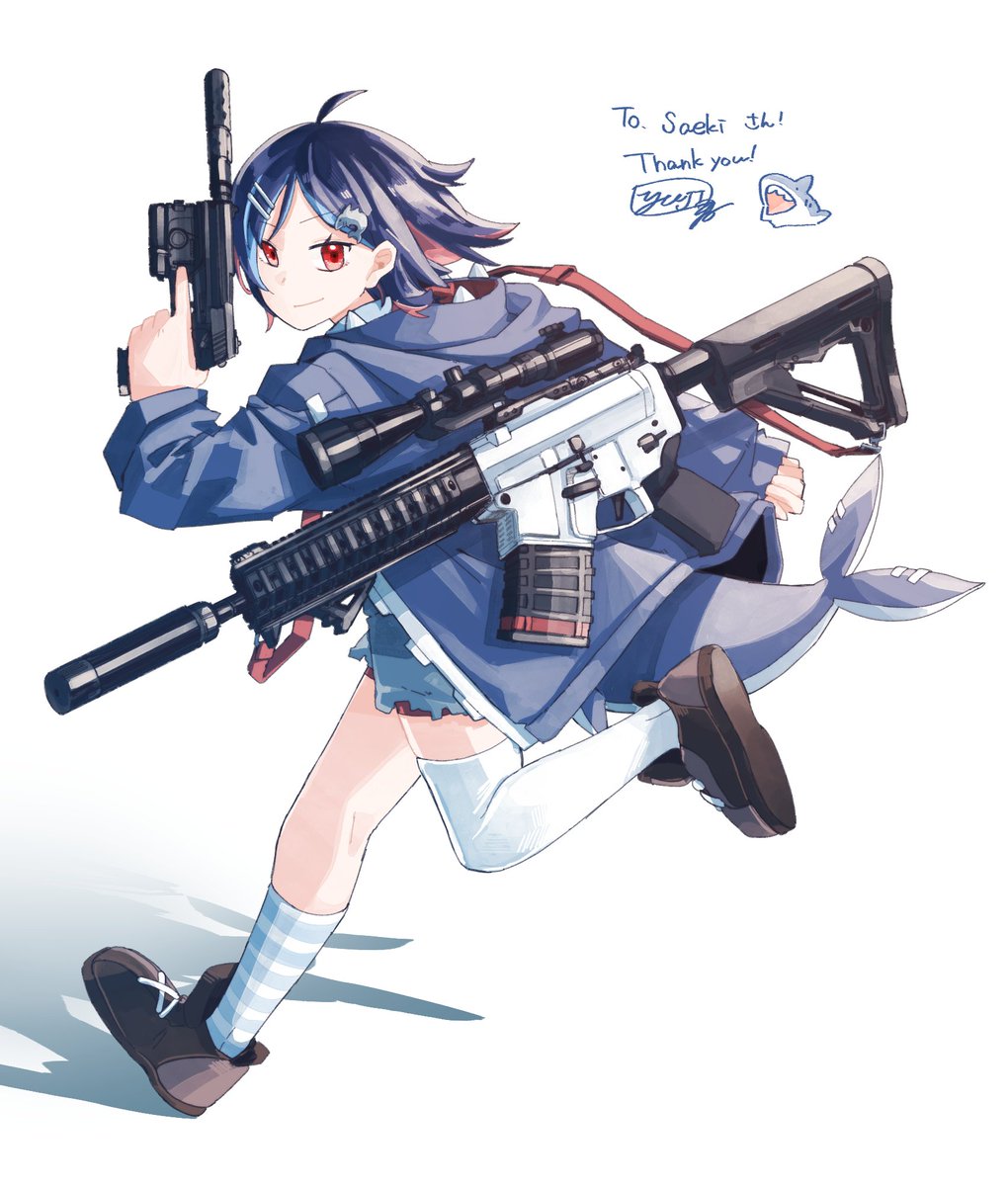 SaekiMotonari's tweet photo. Run n gun!
π¨: @yuuji_mushipan
#ENVtuber #samekin_art https://t.co/l6dwprZS4x