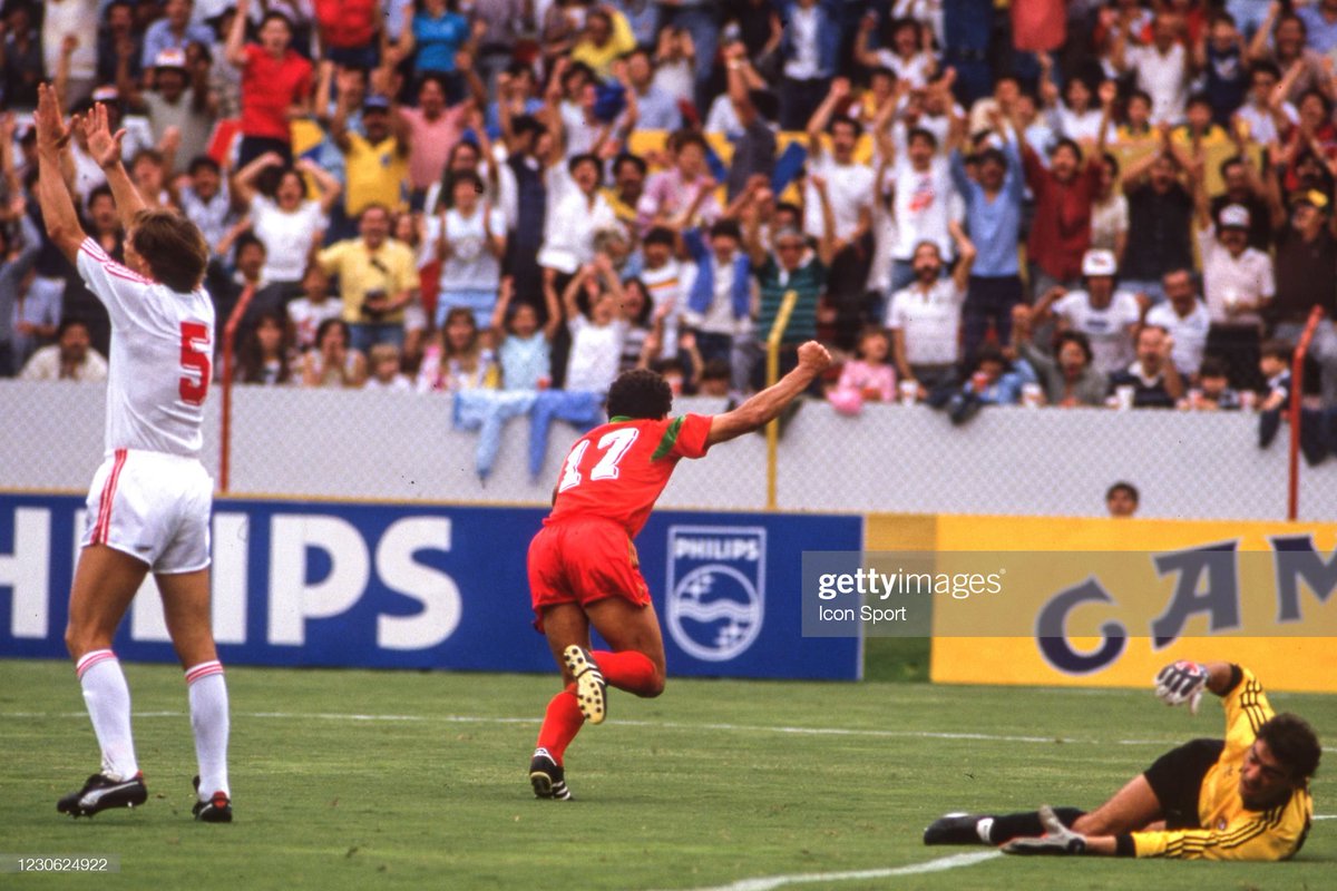 CopaLendas's tweet photo. Abderrazak Khairi, Marrocos 🇲🇦.
Copa do Mundo de 1986, México.
11º lugar.
2 gols, 4 jogos.
#khairi #almaġrib #المغرب #morocco #worldcup1986 #copa1986 #fifa #ustura #أسطورة #legend #lionsoftheatlas #frmf #estadiotresdemarzo #mar #panini #qatar2022 https://t.co/NgQhJRcac4