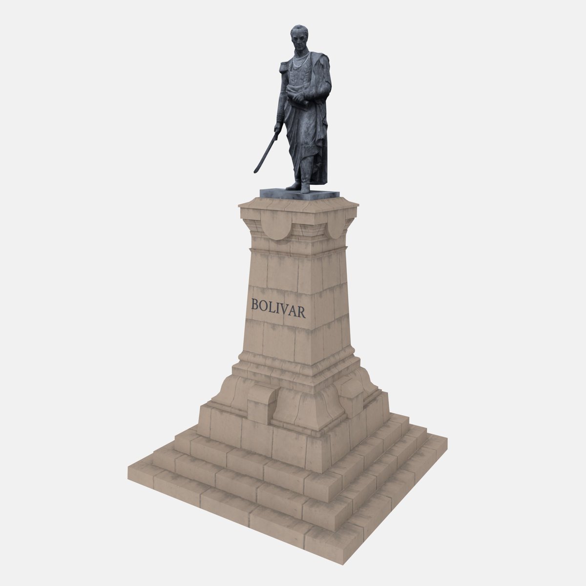 PeterBar11's tweet photo. Hola companeros! I present you another asset: A fictive Simon Bolivar monument, as it can be found all over latin america. Viva el Libertador! ✊

Grab yours today at your local workshop!

https://t.co/eSLPaRtPE0

#AssetCreation #CitiesSkylines #Cities_PDX https://t.co/c9ziYXOmob