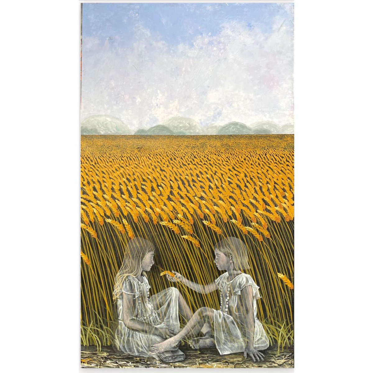 “El presente”
Técnica mixta s/ tela 
1,75 x 1,00 m
2022