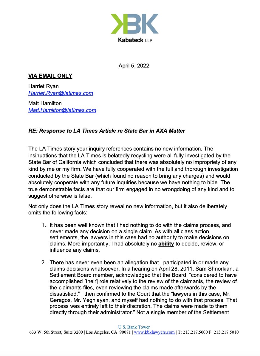 Kabateck LLP tweet media