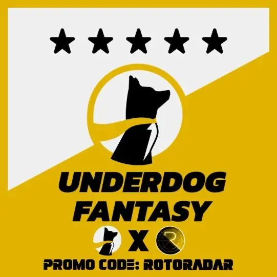 RotoRadar's tweet photo. 𝐑𝐨𝐭𝐨𝐑𝐚𝐝𝐚𝐫 🤝 @UnderdogFantasy
We are excited to announce that we have partnered with Underdog Fantasy for several sports during their 2022 seasons!
🔹 #RotoRadarMLB
🔹 #RotoRadarMMA
🔹 #RotoRadarNFL
🔹 #RadarSharpEdge
#NextChapter ⚾️
↪️ https://t.co/L5TAbPn6RY https://t.co/uR9hX81SK0